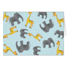 Jungle Toss Greeting Cards
