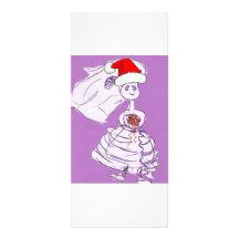Juniper's Christmas Bride Custom Rack Cards