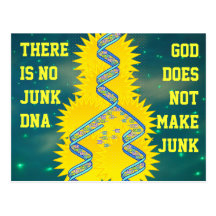 junk DNA  postcard