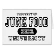 Junk Food University Card