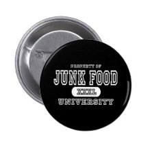 Junk Food University Dark Pin
