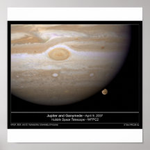 Jupiter and Ganymede Posters