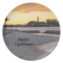 Jupiter Lighthouse Plate