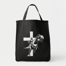 Jurassic Jesus Bags