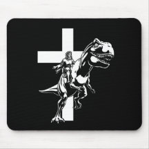 Jurassic Jesus Mouse Mat
