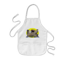 Just 5 More Minutes...Sleeping Red Panda Apron