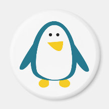 Just a Little Penguin Refrigerator Magnet