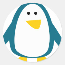Just a Little Penguin Sticker