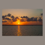 Just About Gone Sunset Poster posters