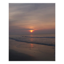 Just Beachy Cool Blue Sunrise Photograph