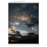 Just before dawn greeting card