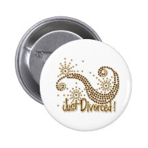 Just Divorced Pinback Buttons