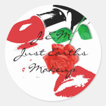 Just Earths Makeup Stickers