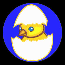 "Just Hatched" Stickers stickers
