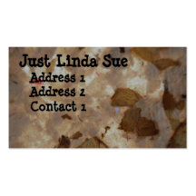 Just Linda Sue Art Business Cards