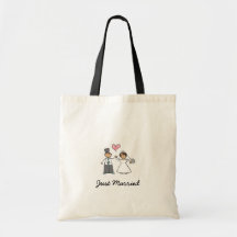 Just Married Budget Tote Tote Bag