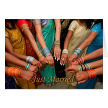 just married indian cards