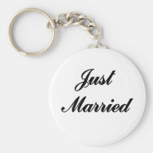 Just Married Keychains