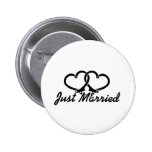 Just Married Pinback Button