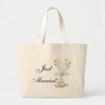 Just Married! Tote Bag