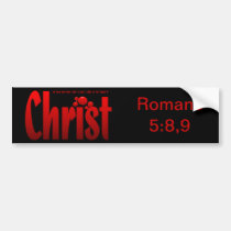 Just One Drop - Romans 5:9 bumper stickers