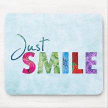 Just SMILE mousepad