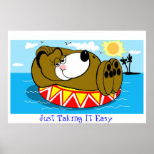 Just Taking It Easy Print