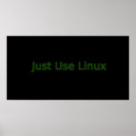 Just Use Linux Make A Statement! Print