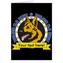 K9 German Shepherd Card