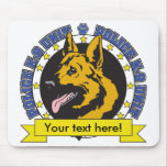 K9 German Shepherd Mouse Pad