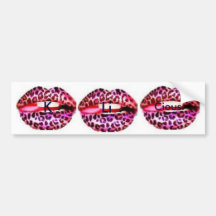 K, Li, Cious bumper sticker