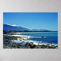 Kaikoura Range, South Island Posters
