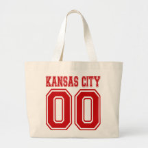 Kansas City Double Zero Tote Bags