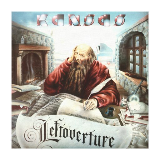 KANSAS - Leftoverture (1976) Canvas Print