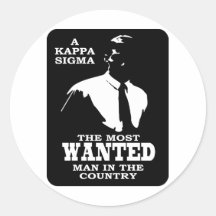 Kappa Sigma - The Most Wanted Sticker