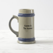 Karate Is The Answer Coffee Mug