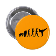 Karate lovers Dojo training gift Buttons