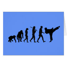 Karate lovers Dojo training gift Greeting Card