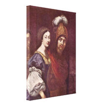 Karel ï¿½kreta - Dido and Aeneas Stretched Canvas Prints