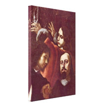 Karel ï¿½kreta - The gem cutter Miseroni Dionisio Gallery Wrapped Canvas