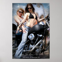 Kari Jo & Ali A  16.5 X 11 mini poster By: -NT-