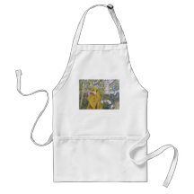 Karin Larsson in the Grape Arbor Apron
