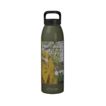 Karin Larsson in the Grape Arbor Reusable Water Bottle