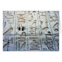 karnak hieroglyphs cards