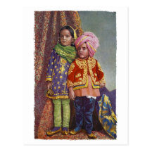 Kashmir Kids Postcard