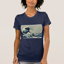 Katsushika Hokusai's Great Wave off Kanagawa T Shirt