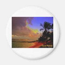 Kauai Hawaii Refrigerator Magnets