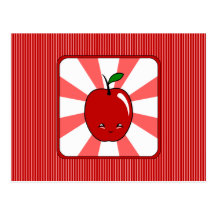 Kawaii Apple (Boy) Post Cards