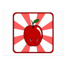 Kawaii Apple (Boy) Post Cards
