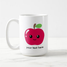 Kawaii Apple Mugs
